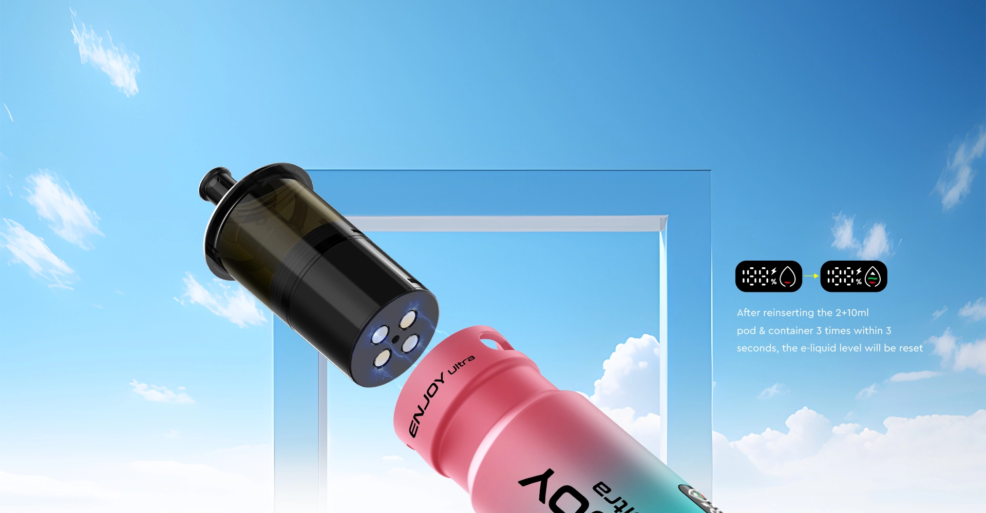 ENJOY 2+10 REFILLABLE KIT Vape