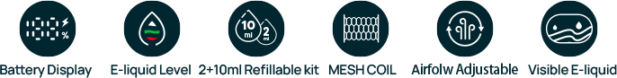 ENJOY 2+10 REFILLABLE KIT Vape